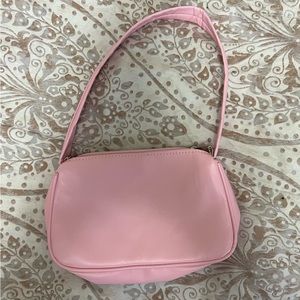 Pink shoulder bag